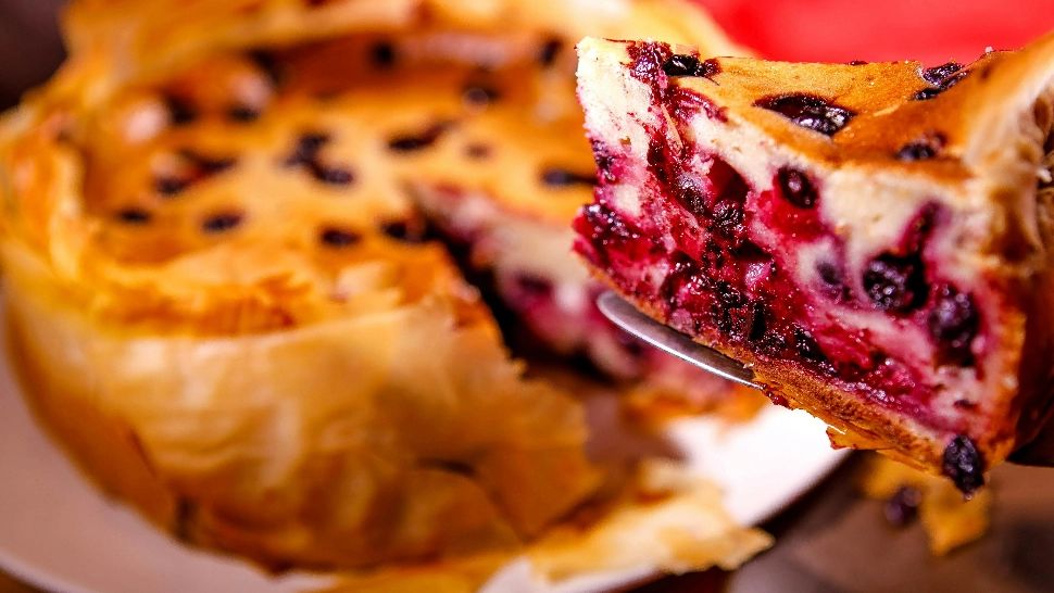 Tartă cu zmeură. Un desertul de sezon foarte gustos și răcoritor