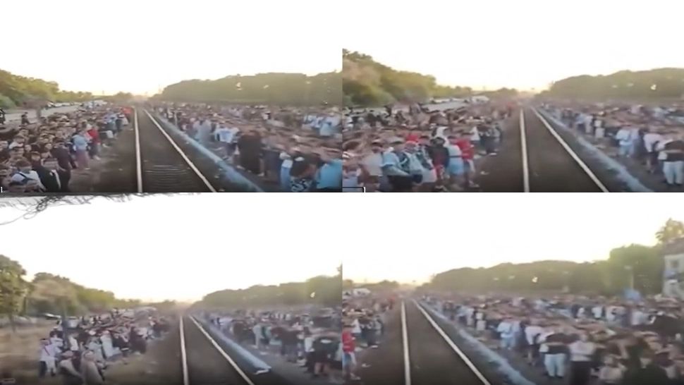 Aglomerație în gara din Costinești! Tinerii au dat buluc, după festivalul de muzică. VIDEO 