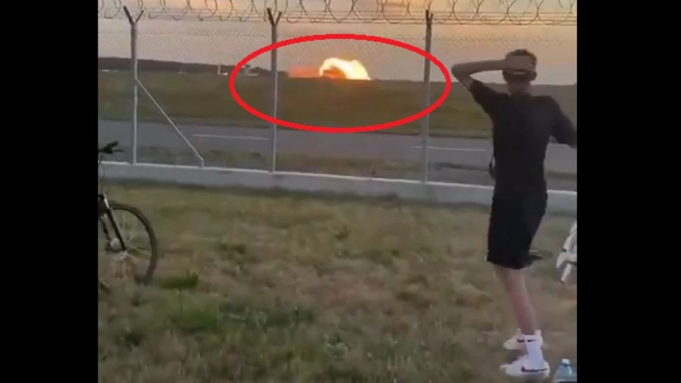Tragedie aviatică în Polonia. Un avion de vânătoare F-16 s-a prăbuşit în timpul pregătirilor pentru un spectacol aviatic VIDEO 