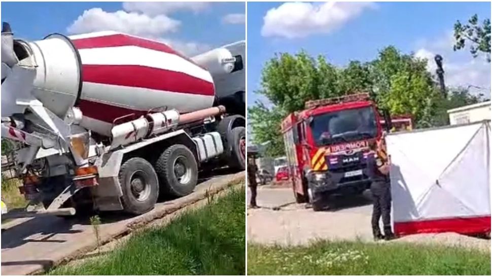 Sfârșit tragic pentru un bărbat din Bihor. A fost lovit în plin de o autobetonieră 