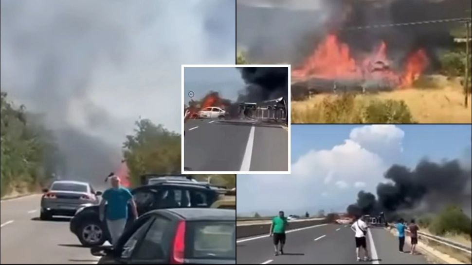 MAE, despre accidentul din Grecia: ”Din informațiile preliminare, nu ar fi cetăţeni români printre victime”