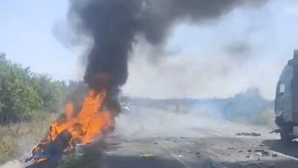 Accident grav pe centura Lugojului: șofer găsit carbonizat după coliziunea cu un TIR