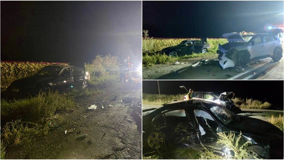 Tragedie în județul Botoșani. Un tânăr de 20 de ani a murit și alte cinci persoane au fost rănite într-un accident pe DN 24C