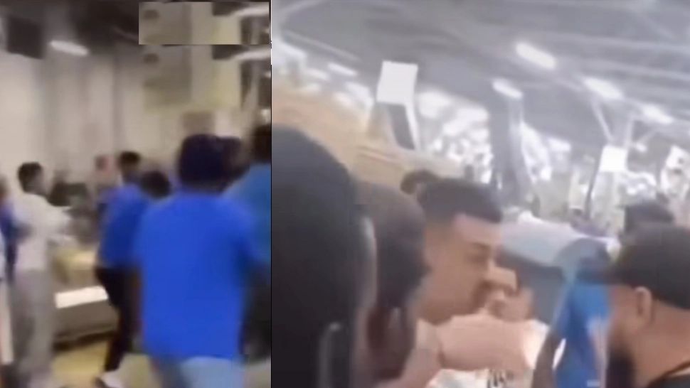 Bătaie cu pumni și bâte între angajații români și nepalezi ai unei mari fabrici de mobilă din Baia Mare. Imagini șocante, polițiștii au deschis un dosar - VIDEO