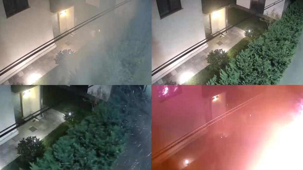 Alertă maximă în timpul vizitei lui Nicușor Dan în Republica Moldova! Mafioții au pus o bombă la casa unui primar de lângă Chișinău-VIDEO