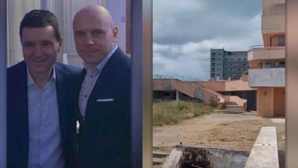 Compania cu trei șefi și trei angajați, condusă de omul lui Nicușor. Șefii se lăfăie în salarii de lux în timp ce hotelul e lăsat în paragină