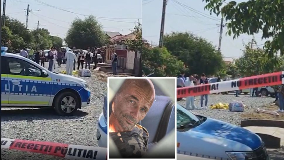 Filmul crimei din Teleorman: I-a măcelărit, apoi i-a aliniat în fața porții! Suspectul, rudă cu victimele, ar fi comis teribila faptă pentru a se întoarce la pușcărie - SURSE