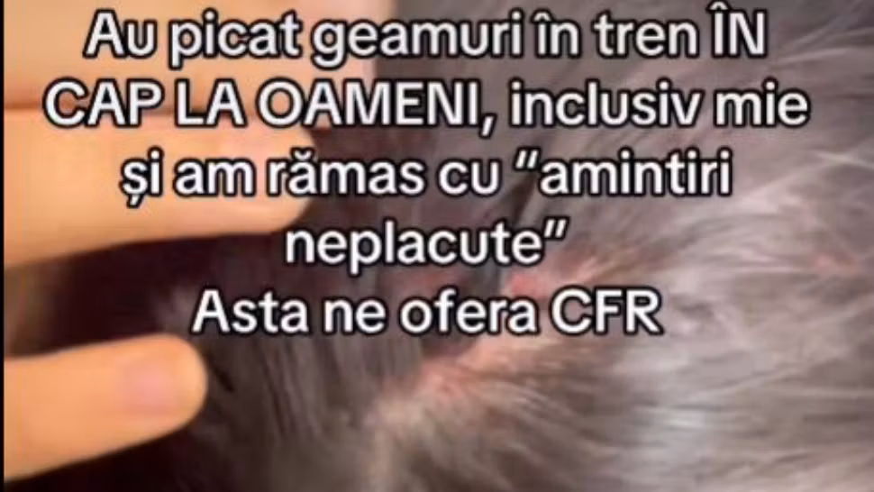 Scene șocante într-un tren din România: o femeie și o copilă de 12 ani au fost rănite după ce mai multe geamuri s-au spart în mers