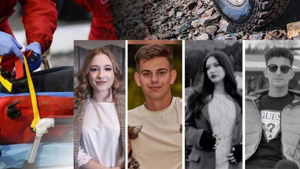 Ei sunt cei patru tineri care și-au pierdut viața în accidentul cumplit din Argeș. Ștefan și Ștefania visau la nuntă, dar familiile se pregătesc de înmormântare