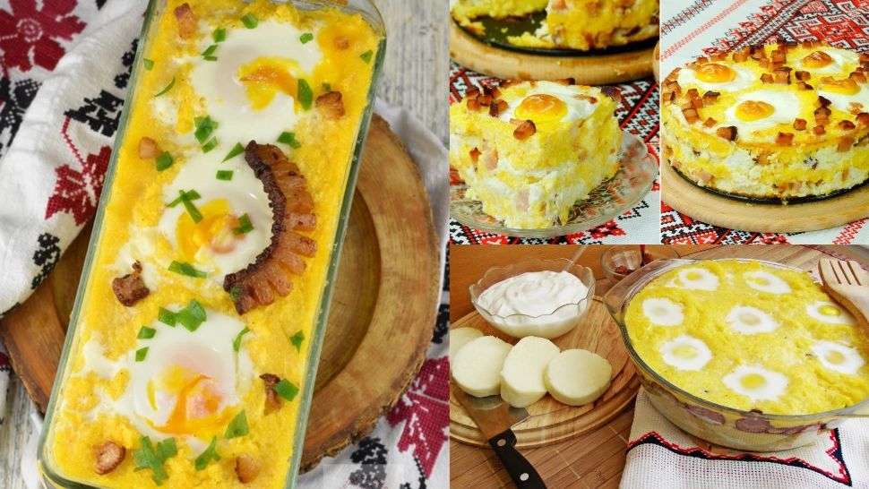  Mămăligă în straturi, cu brânză de burduf și ouă de prepeliță. Rețeta tradițională care a cucerit Europa 