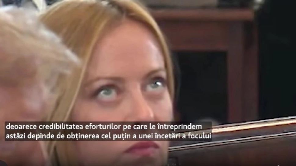 Meloni, dezgustată de cancelarul care nu caută soluții. Cum și-a dat ochii peste cap în timpul discursului lui Merz?