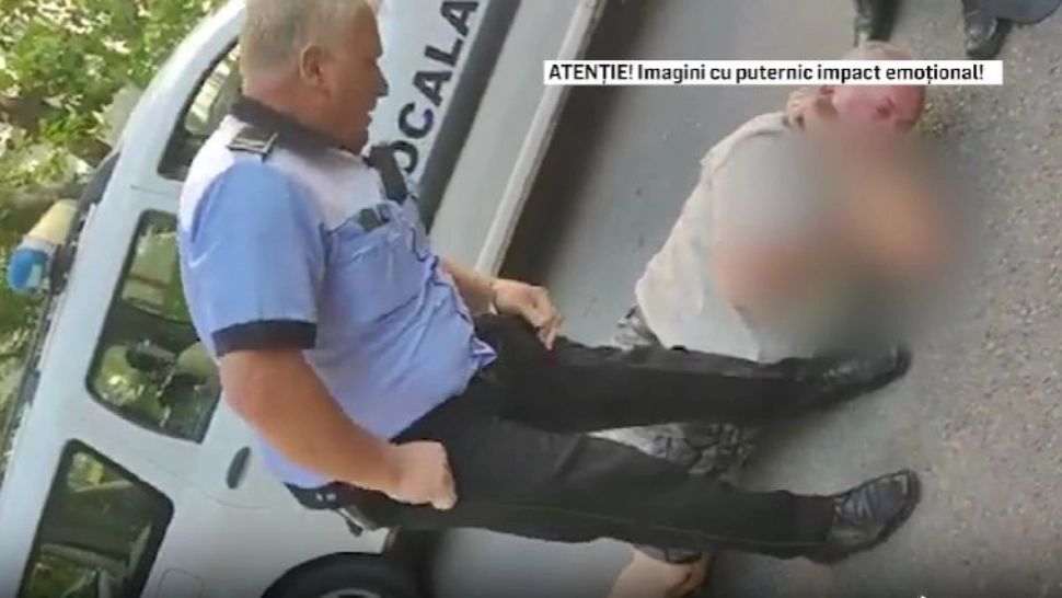 Pensionar trântit la pământ pentru că nu s-a legitimat. Bărbatului cardiac i s-a făcut rău după agresiune