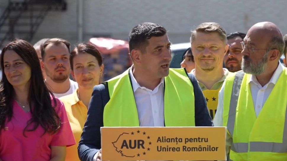 George Simion, anunț de ultim moment, în ziua Sfintei Maria, din mijlocul sinistraților de la Broșteni VIDEO