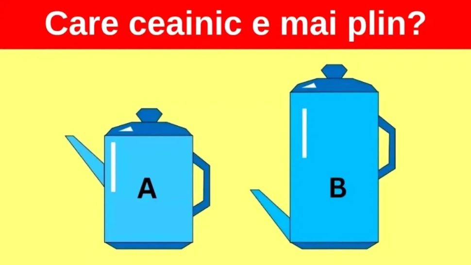 Testul IQ de miercuri! Cele mai strălucite minți pot răspunde corect în doar 6 secunde