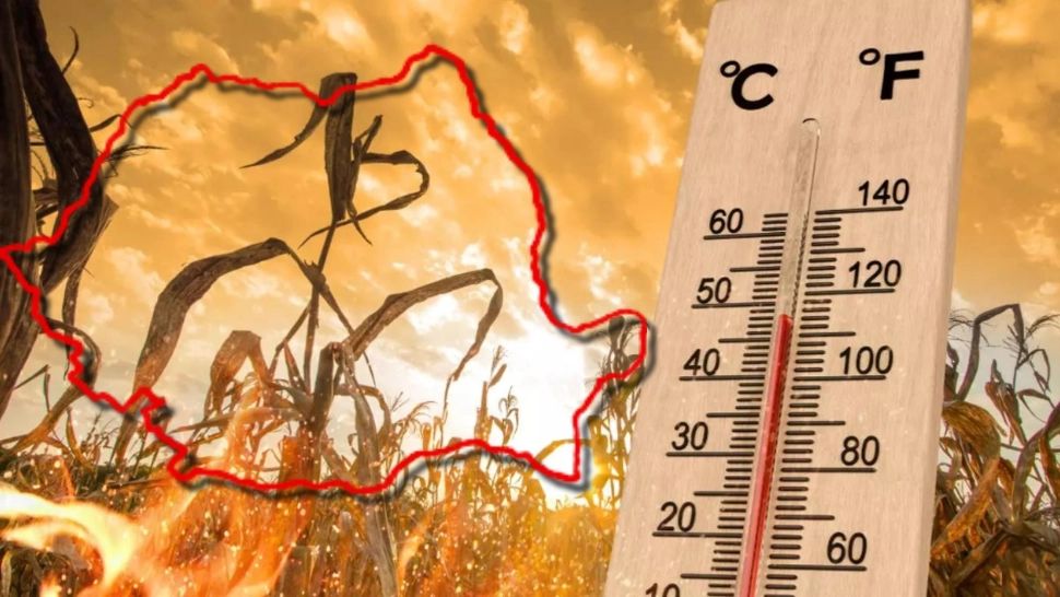 Cod galben de caniculă în 10 județe din țară. Care sunt zonele vizate -HARTA 