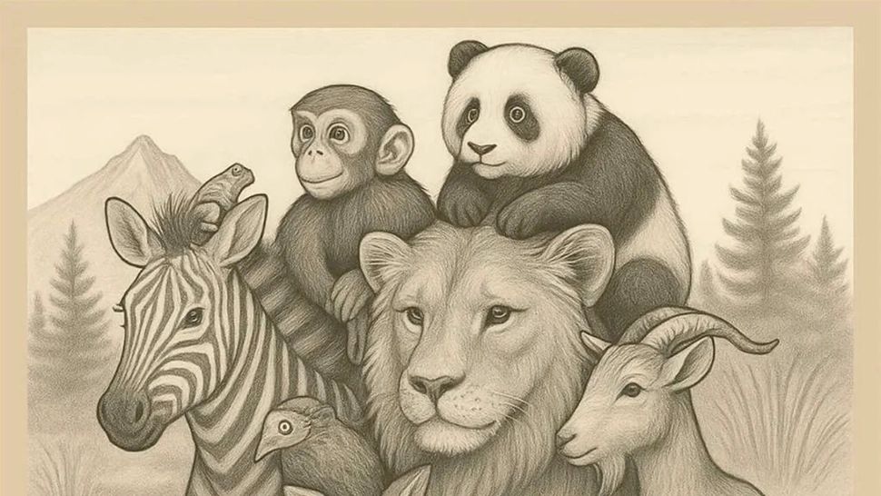 Testul care face furori pe internet: câte animale poți vedea în această imagine? Ești la fel de deștept ca Nikola Tesla dacă descoperi în timp util