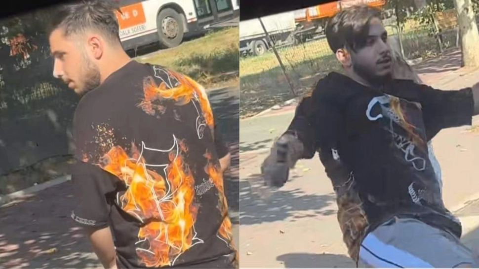 Scandal într-un mijloc de transport din Capitală: un tânăr a lovit vehiculul și a amenințat o femeie, după ce ar fi fost atins accidental | VIDEO