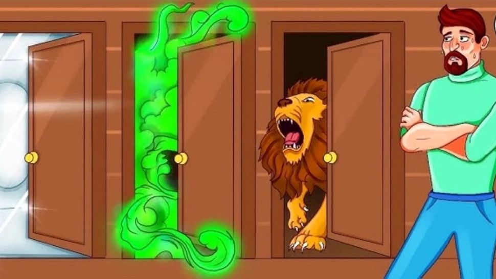 Doar mințile ascuțite găsesc răspunsul corect: care ușă este sigură?