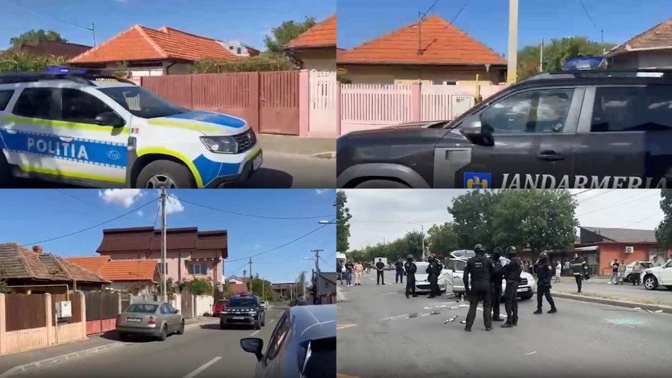 Mobilizare de forțe în Craiova. Jandarmii, prezenți pe străzi în urma bătăii mortale 