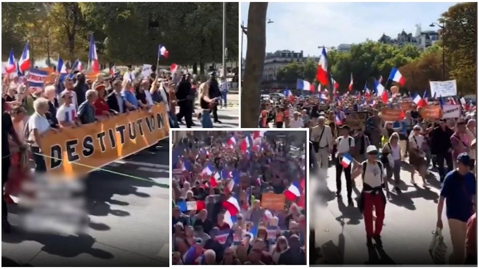 Proteste de amploare, francezii sărăciți de Macron îi cer demisia. Oamenii amenință că vor paraliza autostrăzile și gările 