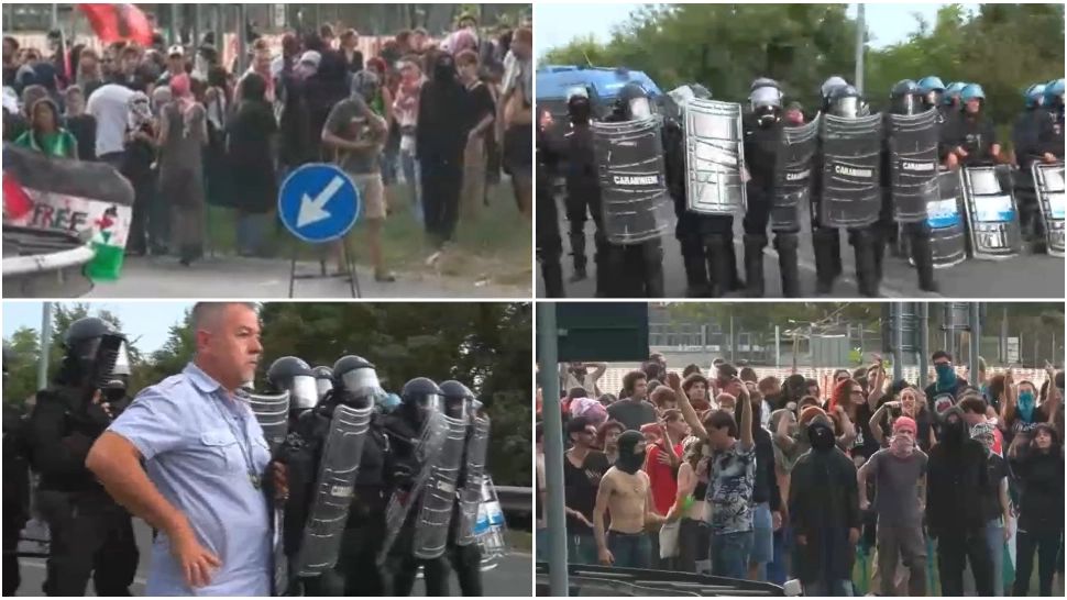 Proteste masive în marile orașe pentru recunoașterea Palestinei. Ciocniri violente cu manifestanții, au fost chemați mascații