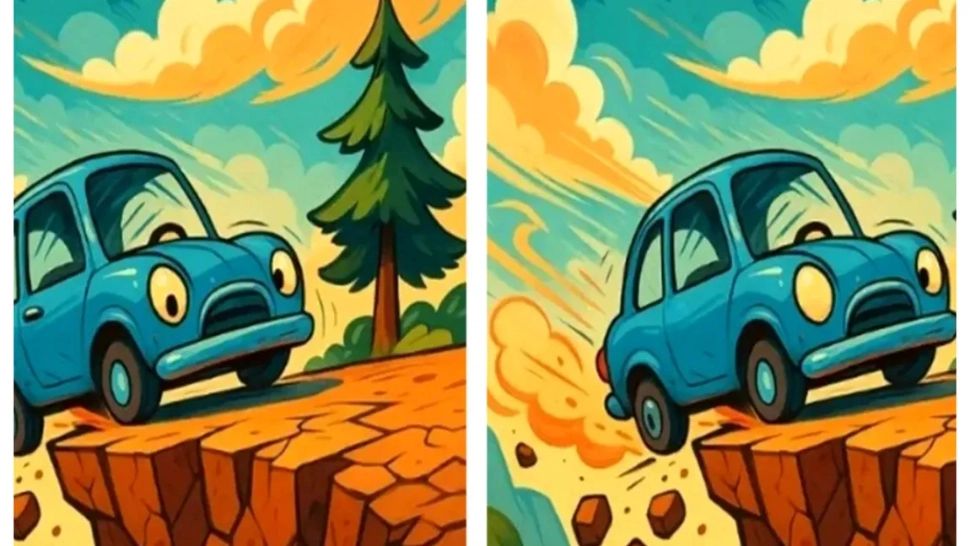 Test IQ la final de săptămână! Doar geniile pot găsi cele trei diferențe dintre cele două imagini cu mașini, în mai puțin de 10 secunde