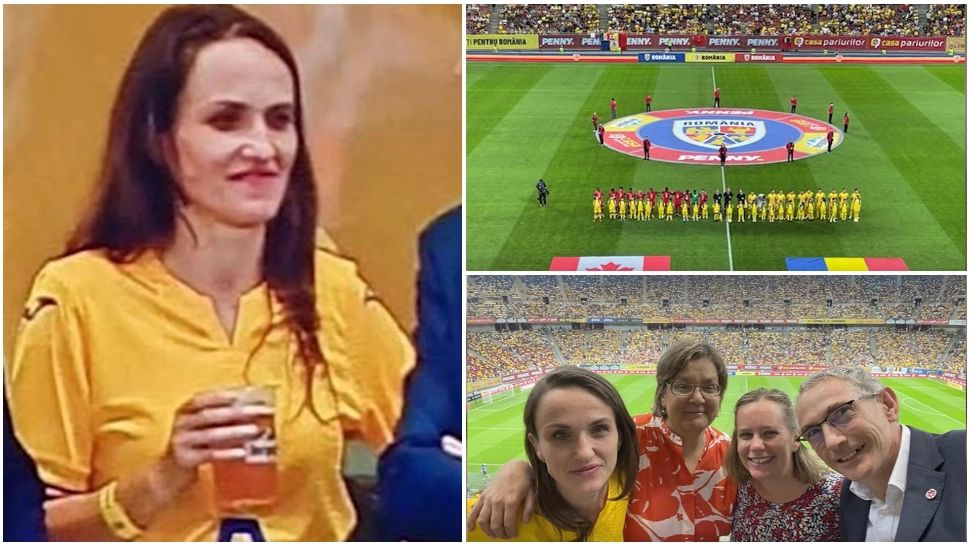 Habarnista care face praf diplomația, cu berea în mână pe stadion