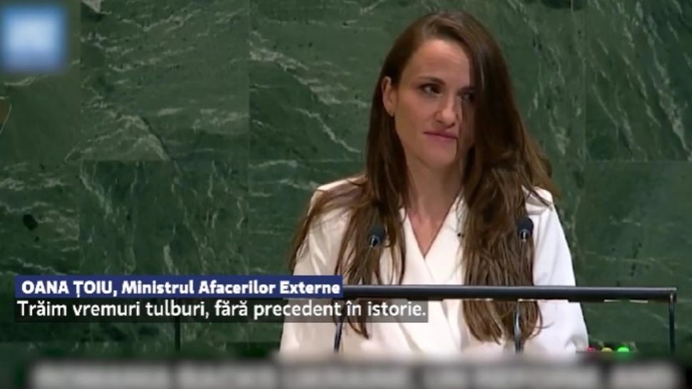 Ministra Oana Țoiu este din nou contra președintelui SUA: „Am oprit 7 războaie. ONU nu m-a ajutat cu nimic!”