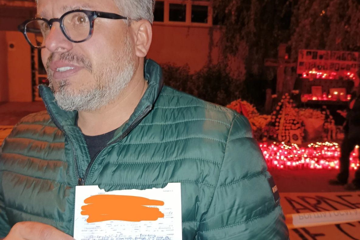 Gest șocant al jandarmilor bucureșteni: Organizatorii marșului de comemorare a tragediei din Colectiv, amendați pentru depășirea "orei stabilite” – VIDEO