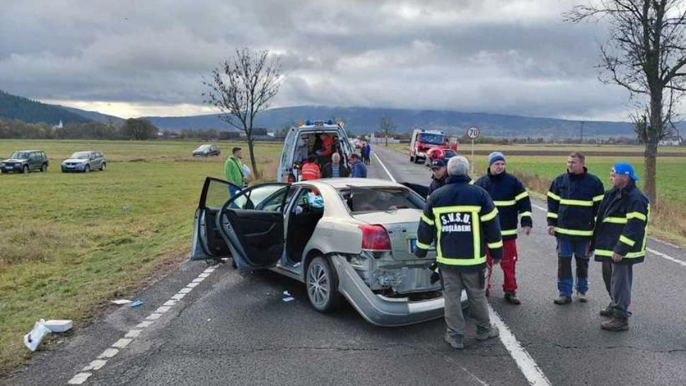 Accident MORTAL în Harghita: o persoană a murit și trei au fost grav rănite în urma impactului