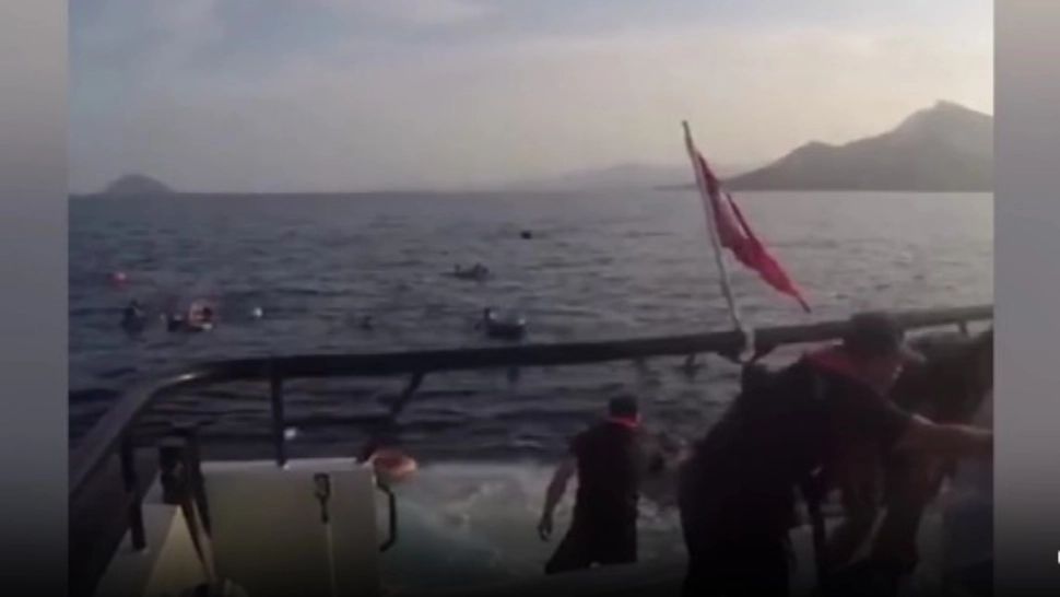 Barcă cu 35 de migranți, răsturnată în largul mării. Printre victime se numără și o femeie însărcinată