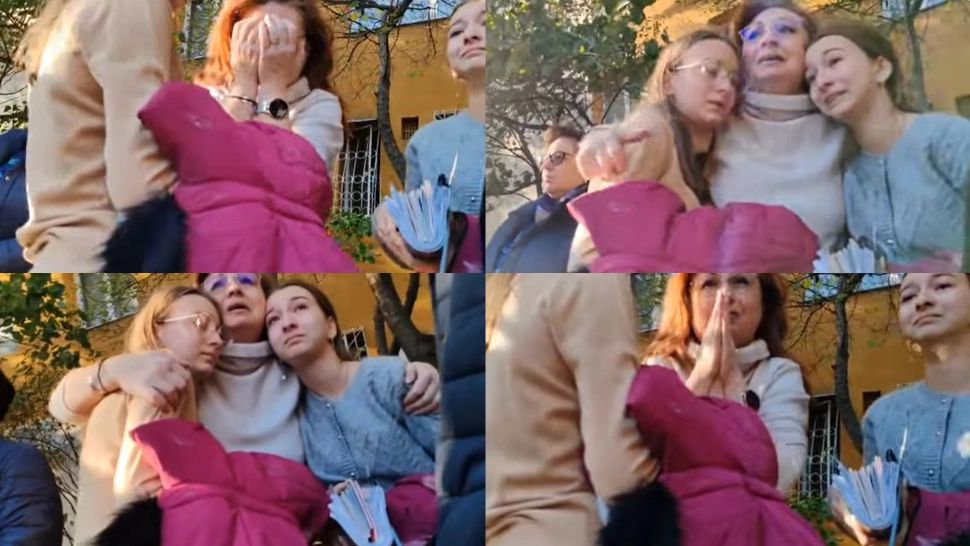 Imaginile durerii.O mamă și fetele ei plâng: ”Nu au vrut să cheme Distrigaz, costă. Nu pot să cred, nu mai avem casă”-VIDEO