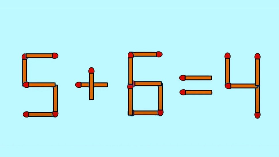 Test IQ doar pentru genii! În cât timp poți corecta 5+6=4?