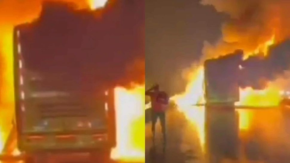 Tragedie rutieră în sudul Indiei: 20 de oameni au murit după ce un autocar a luat foc în urma unui accident