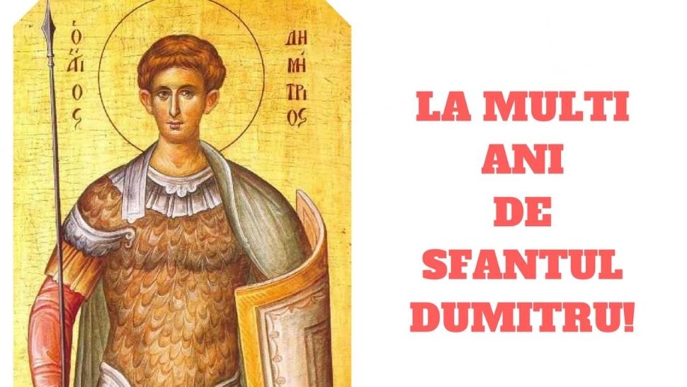 Sărbătoare mare, azi în România. Românii îl sărbătoresc pe Sfântul Dumitru: cruce roșie în calendarul ortodox