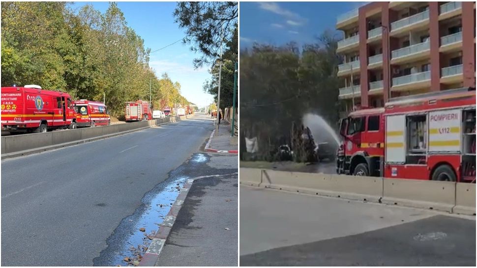 Explozie în Pipera. Peste 50 de persoane au fost evacuate dintr-un hotel. ISU: Sunt scăpări de gaze în partea din față a clădirii - FOTO/ VIDEO