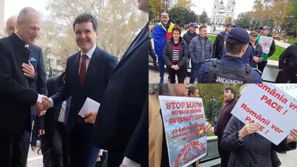 Nicușor Dan, primit cu huiduieli la Teatrul Național din Iași - VIDEO