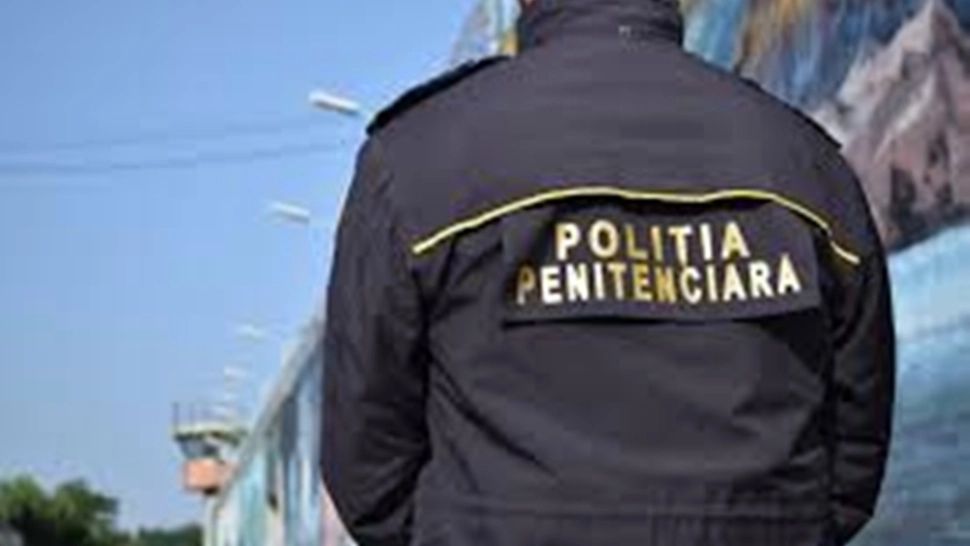 Protest al polițiștilor de penitenciare la Ministerul Justiției 