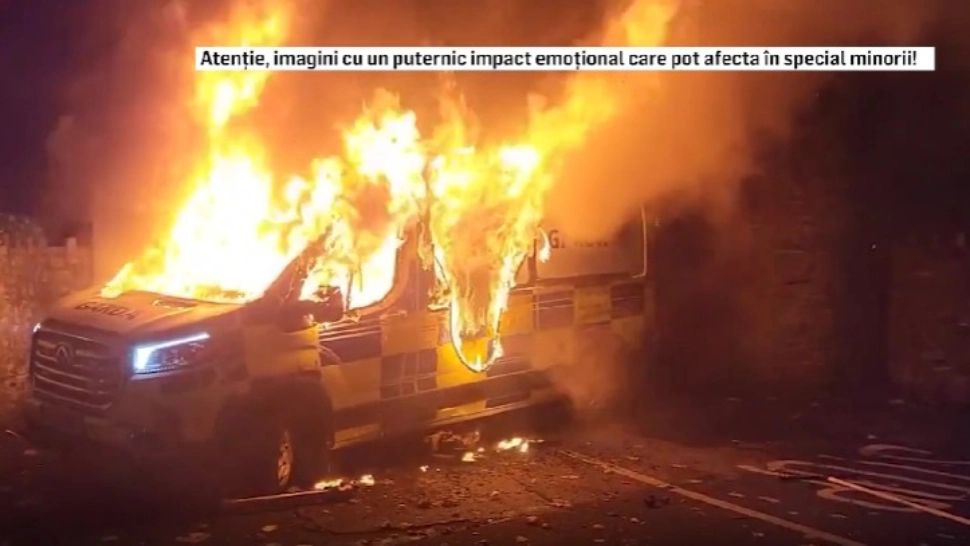 Proteste cu furci împotriva migranților. Violențe extreme în Irlanda