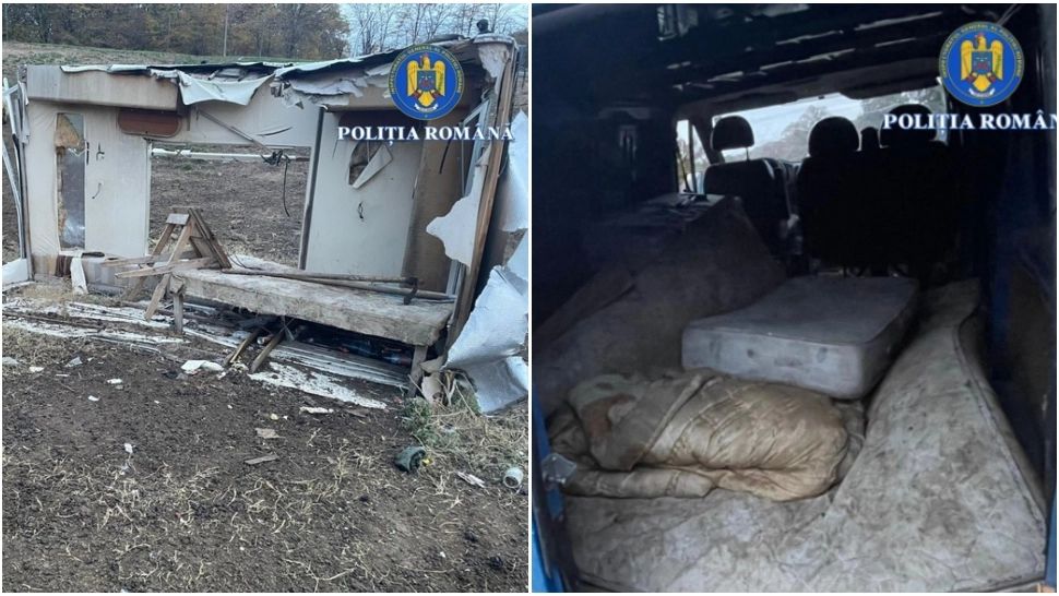 Caz de sclavie în Iași. Două persoane au fost exploatate prin muncă forțată și ținute în condiții inumane într-un vehicul dezafectat 