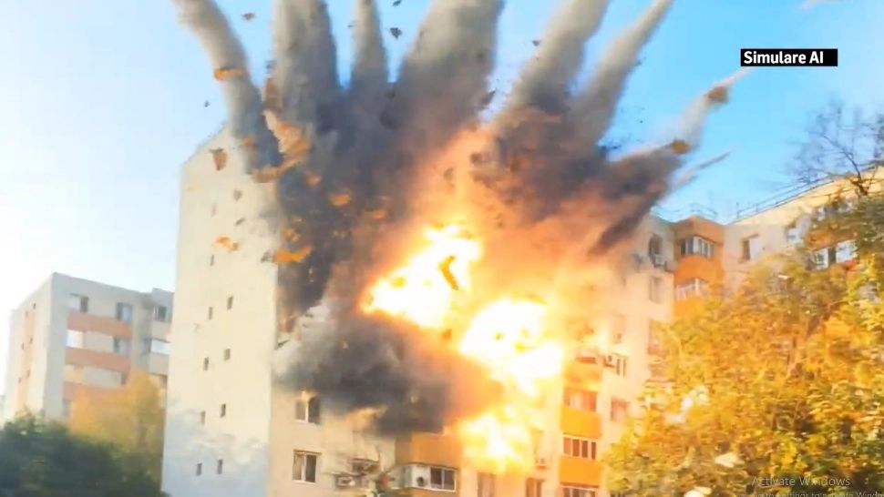 Momentul exploziei catastrofale din Rahova, recreat de Realitatea Plus cu ajutorul Inteligenței Artificiale. Detaliile șocante, confirmate de martori - VIDEO