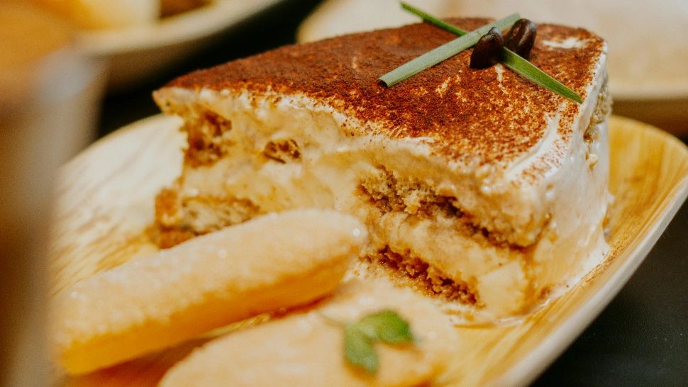 Tiramisu cu cremă de dovleac și pudră de scorțișoară