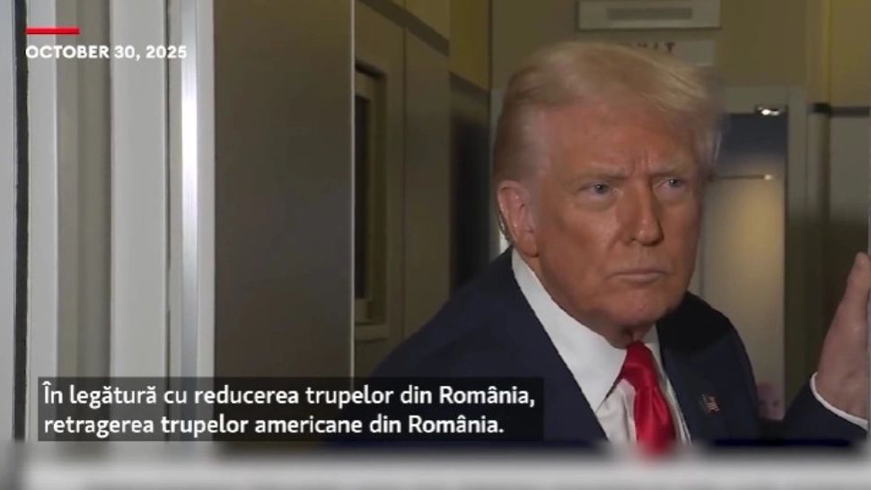 Americanii se retrag din România. Trump spune că nu e important