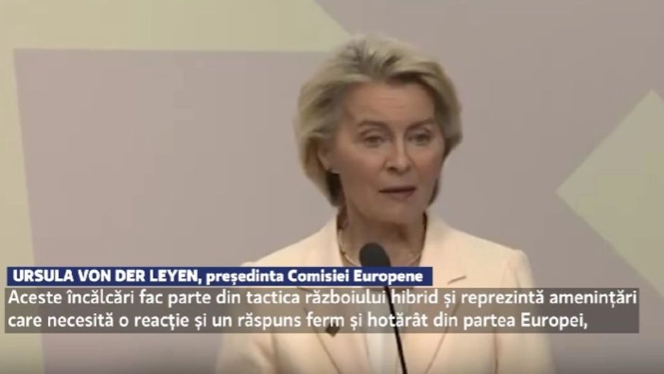 Ursula von der Leyen: „Fiecare centimetru pătrat din Europa trebuie protejat!”