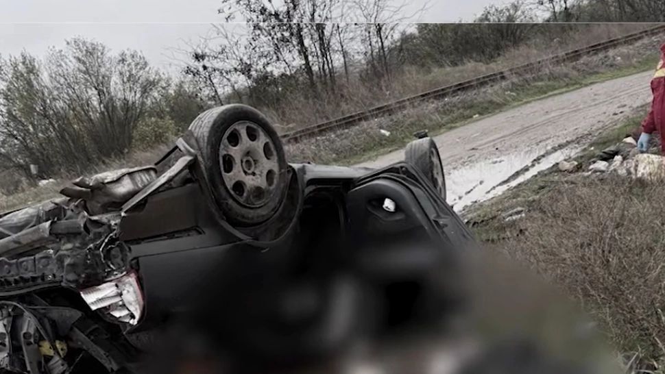 Accident cu 4 morți în județul Ilfov. Un autoturism, lovit în plin de  tren