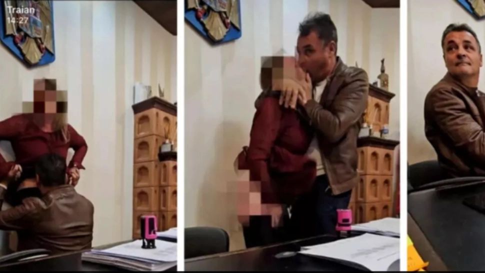 Mandatul lui Traian Simionca, primarul din Livezile, SUSPENDAT. Edilul se află în arest la domiciliu în urma scandalului sexual cu o angajată