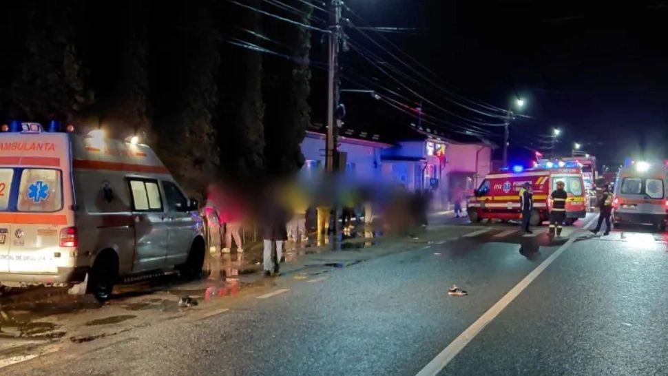 Accident teribil la Cluj. Trei tineri, spulberați pe trecerea de pietoni de un șofer băut – VIDEO