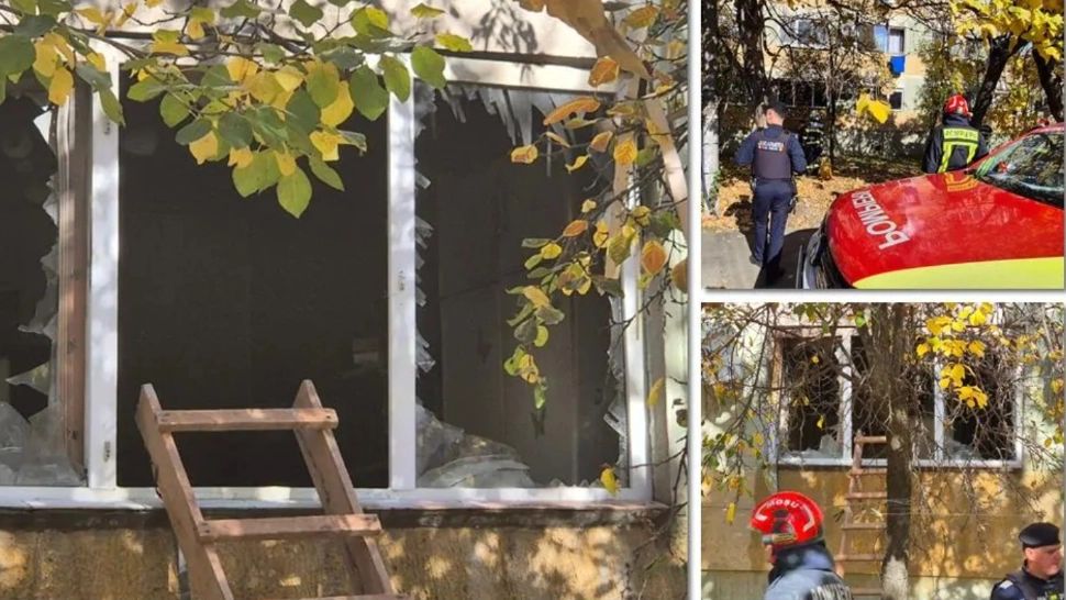 Tragedie în Timișoara: Explozie puternică urmată de incendiu într-un bloc. Un locatar este în stare gravă VIDEO