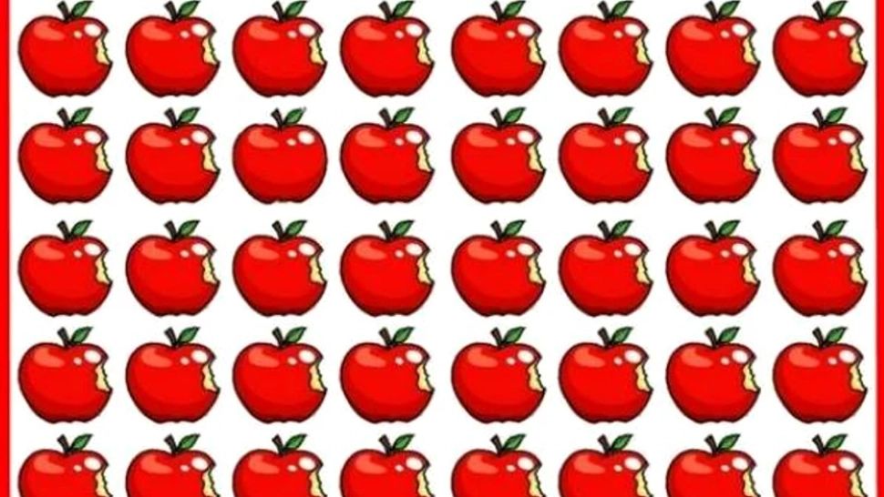 Testul IQ de marți! Descoperă mărul care nu se potrivește în doar 11 secunde