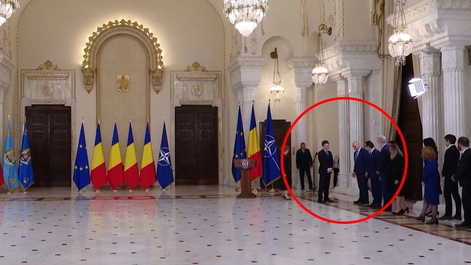 Scandalul numirilor. Controverse la ceremonia de învestire a vicepremierului Oana Gheorghiu VIDEO